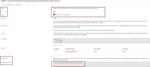 Analyzing individual scan failure result