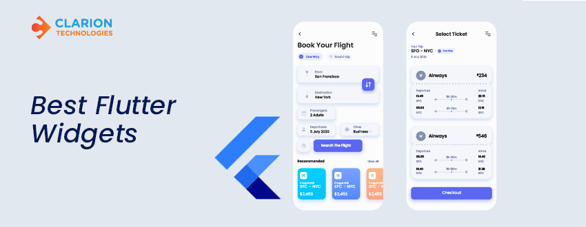 Best Flutter Widgets for App Development