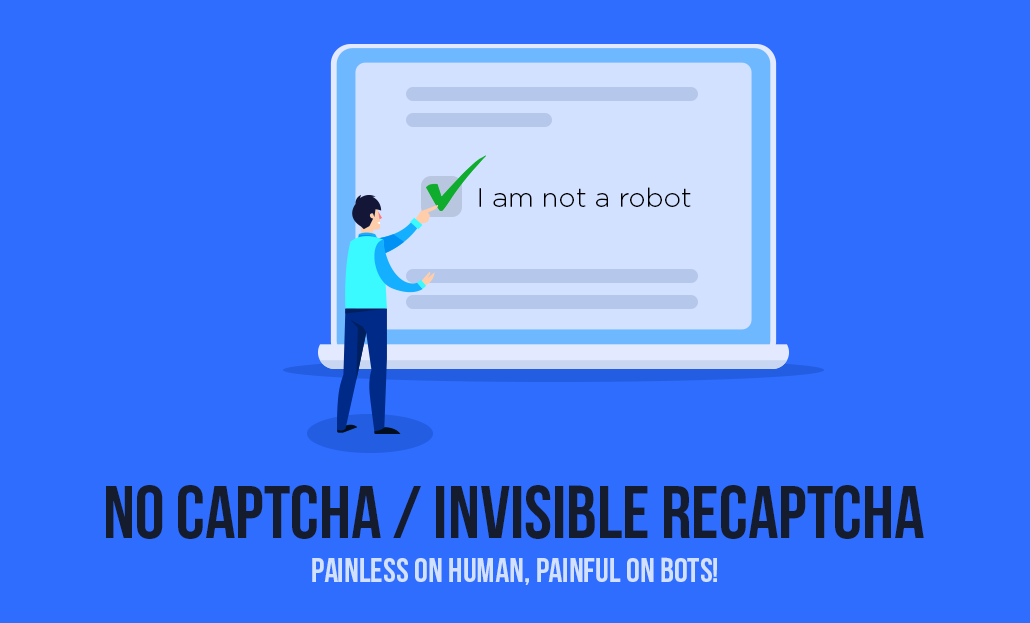 No Captcha Recaptcha Painless To Humans Painful For Bots